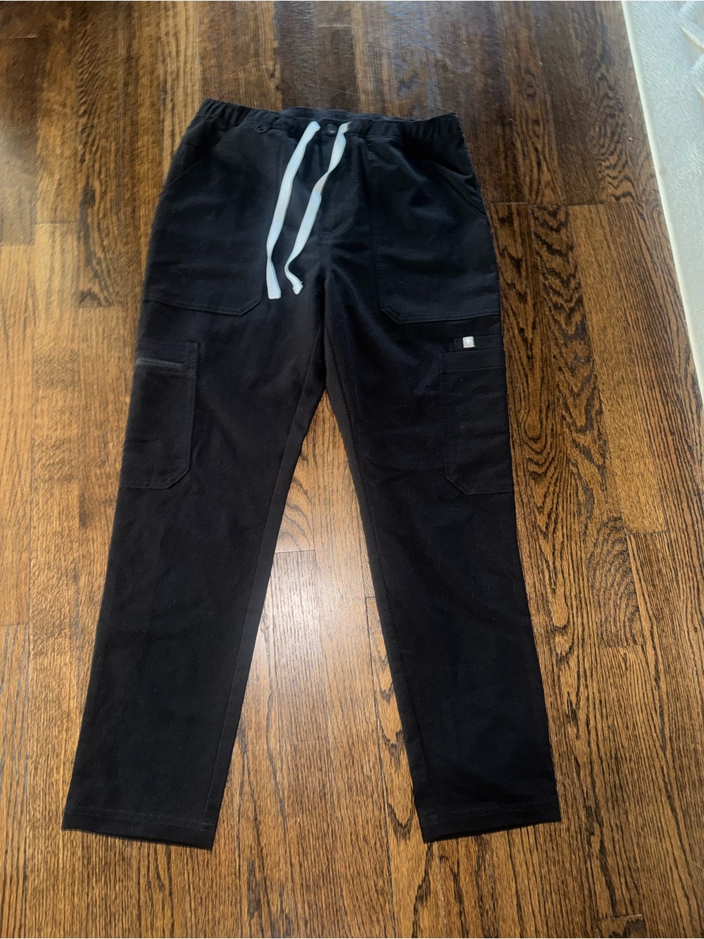 FIGS Kade Straight-Leg Scrub Pant Black
